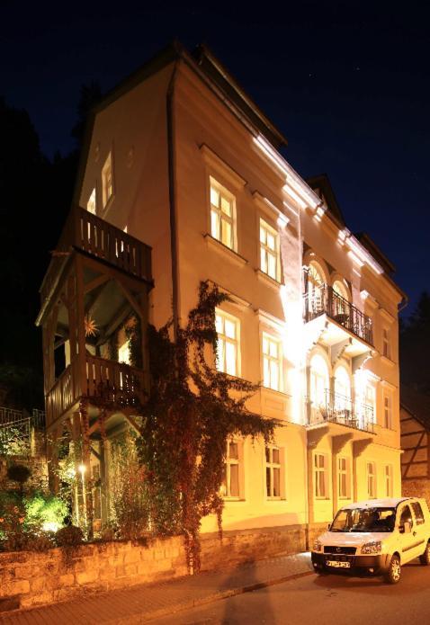 Apartmenthaus Saxonia Bad Schandau Exterior foto