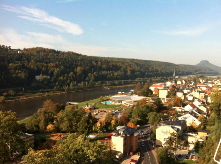 Apartmenthaus Saxonia Bad Schandau Exterior foto